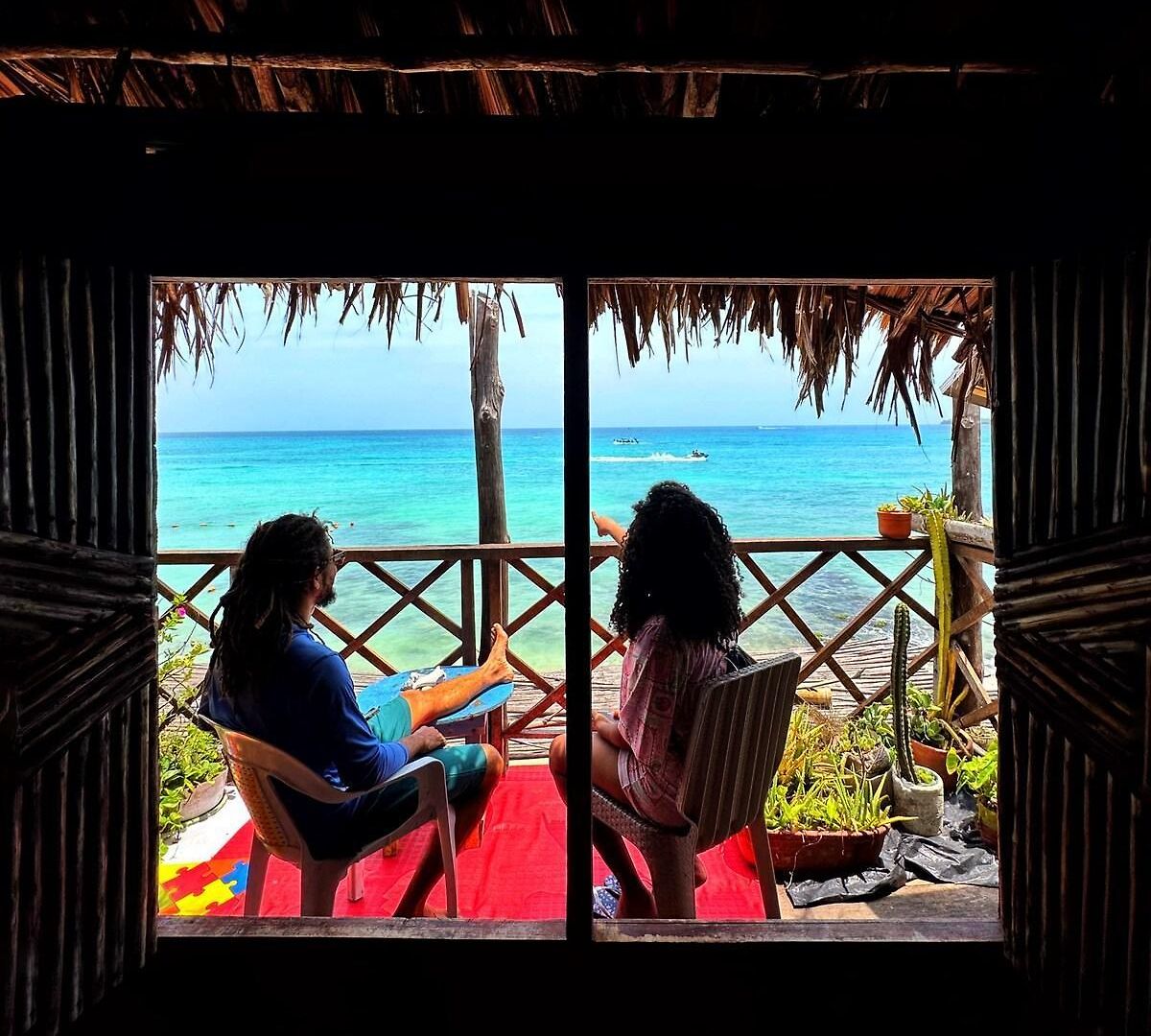Chalet Beautiful Facing The Caribbean Sea!